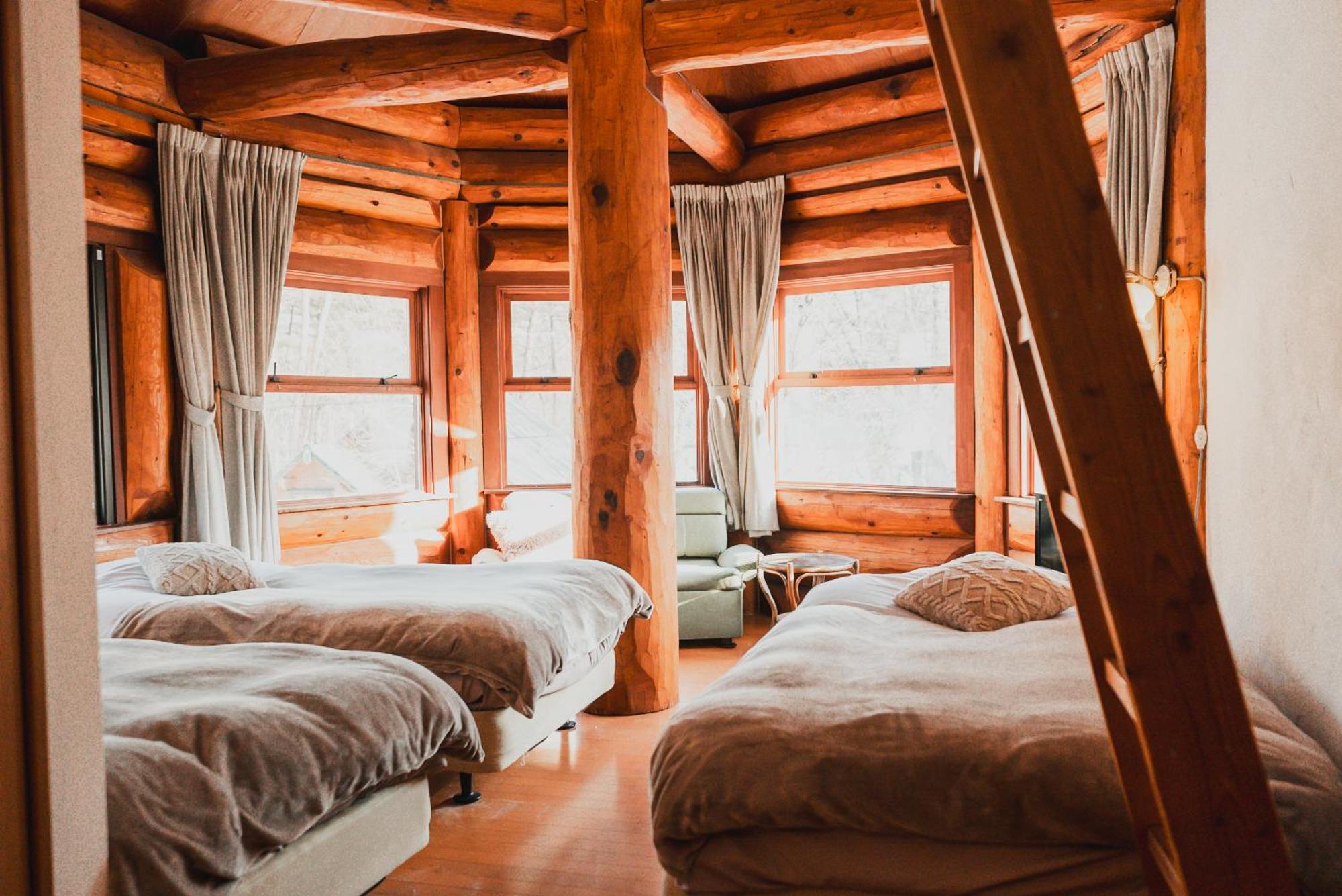 Hakuba Brownie Cottages Bagian luar foto
