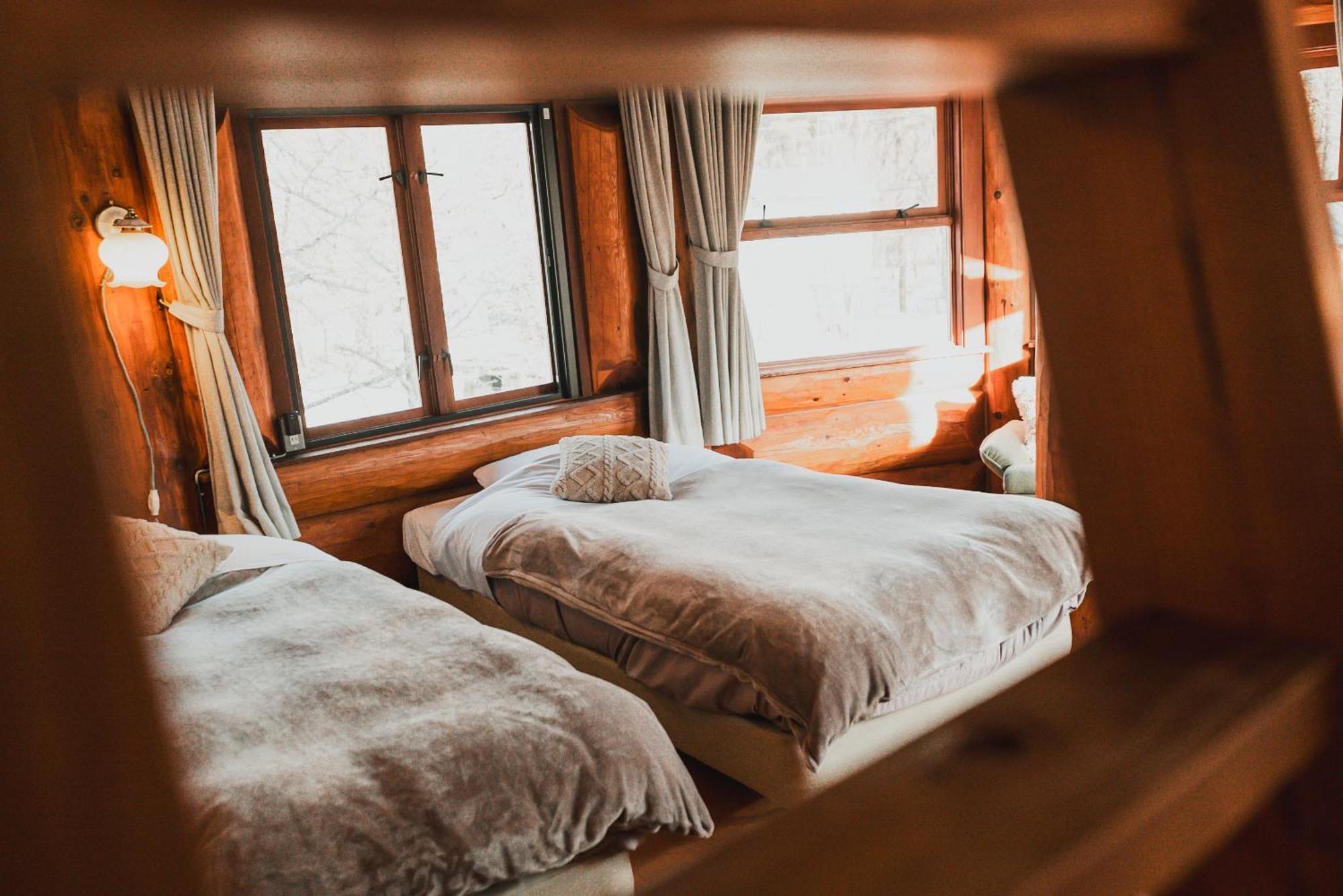 Hakuba Brownie Cottages Bagian luar foto