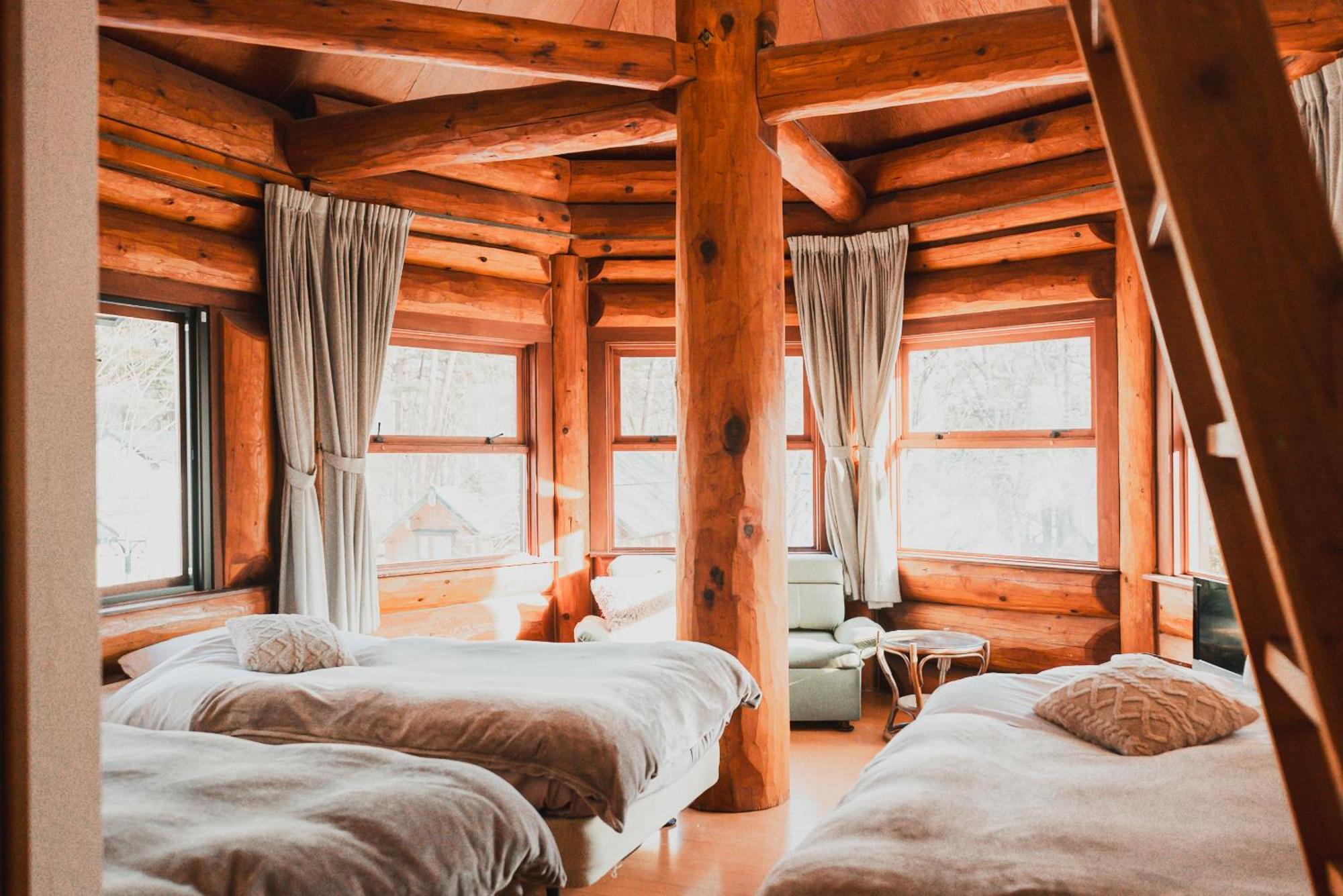 Hakuba Brownie Cottages Bagian luar foto