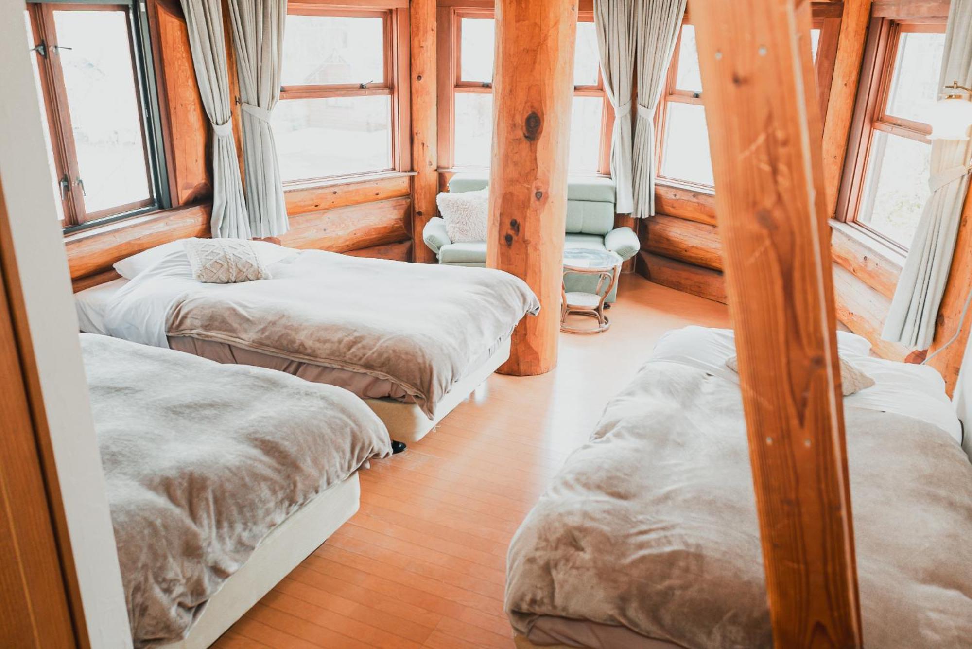 Hakuba Brownie Cottages Bagian luar foto