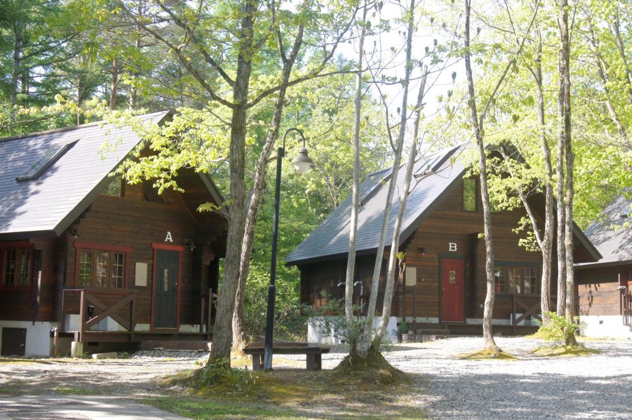 Hakuba Brownie Cottages Bagian luar foto